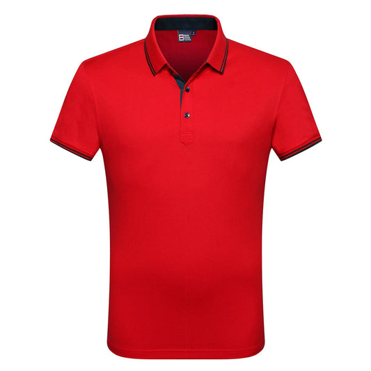Short Sleeved Summer Business Polo Shirts