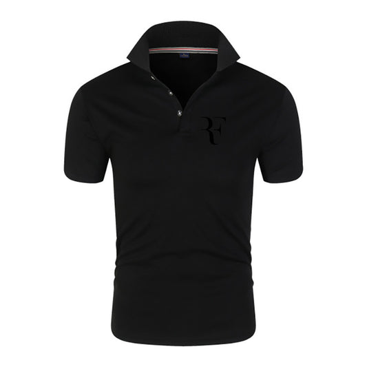 Polo Shirt Men's Suit Brand Lapel Shirt Short Sleeve