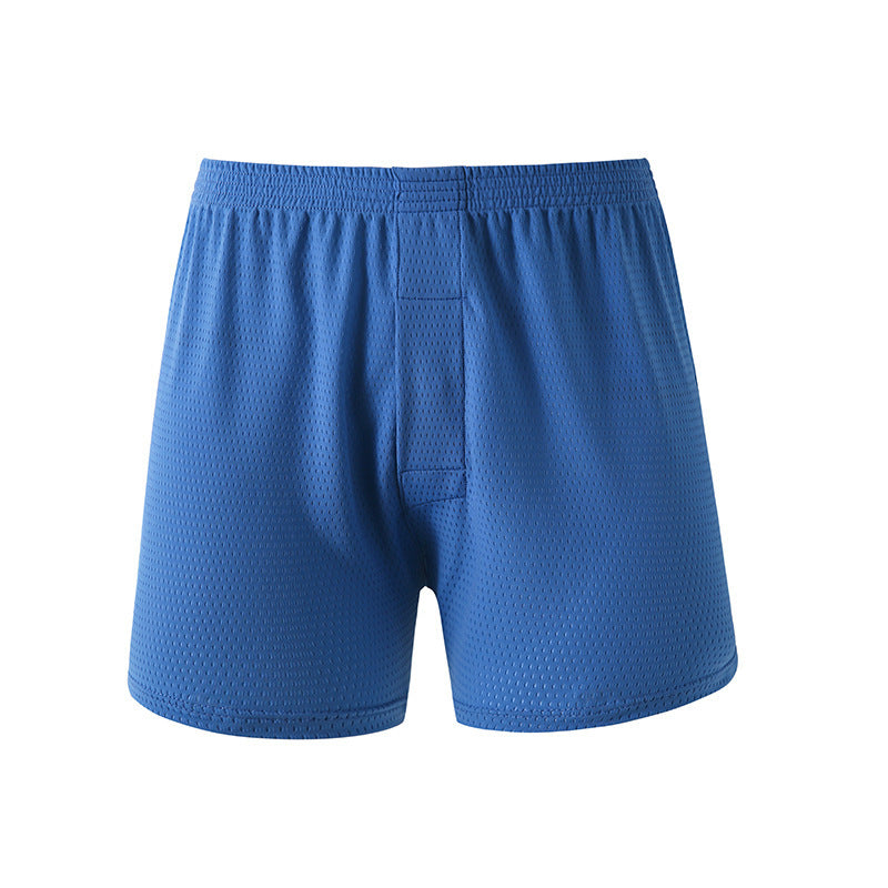 Men's Underwear Ice Silk Mesh Breathable Boxer
