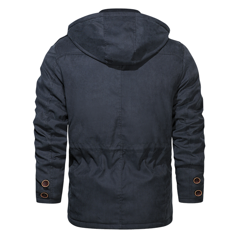 Winter Warm Thick Parkas Jacket Men Cotton Casual Parkas Jacket Coat Men Brand Loose Parkas