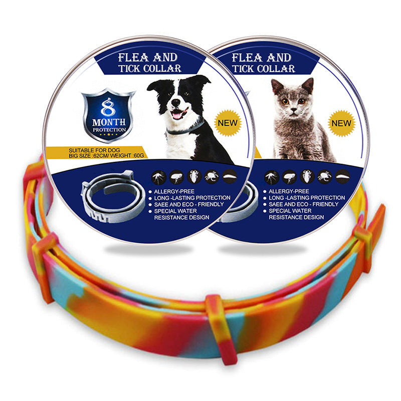 Flea And Anti-lice Cat Flea Preventing Ring Pet In Vitro Insect Repellent Collar Dog Cat Collar Cat Supplies