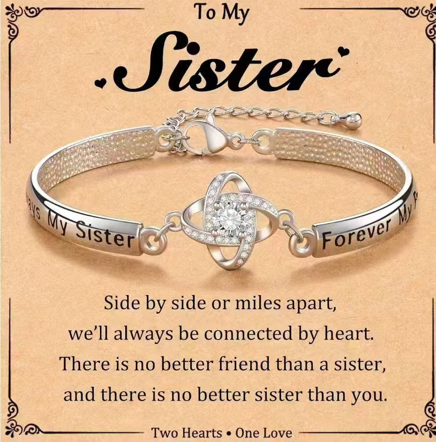 Lucky Four-Leaf Clover Bracelet Female Flower Girlfriends