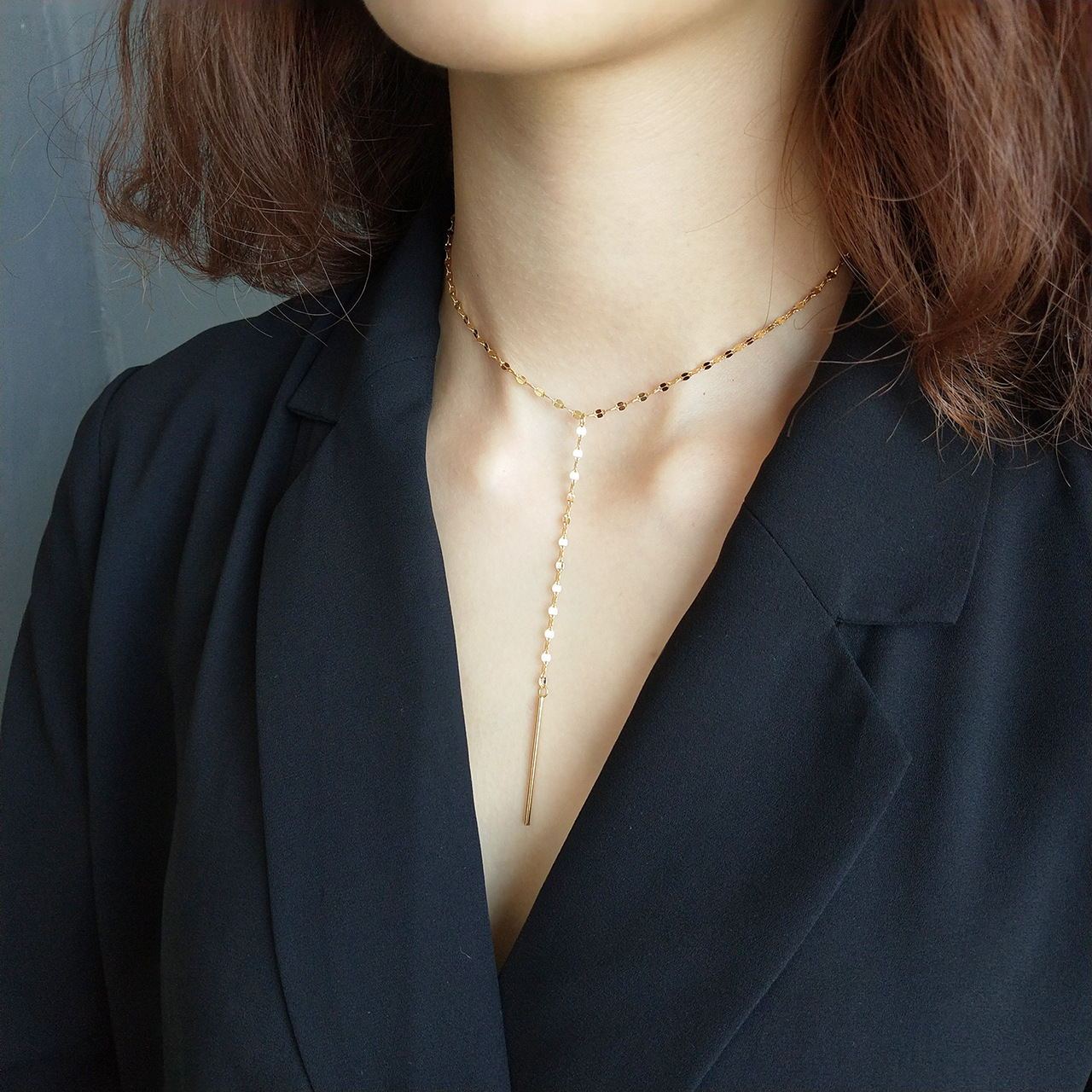 S925 Sterling Silver Lips Chain Necklaces Pendants