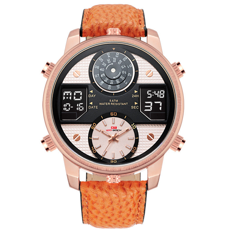 Men's Watch Trends Waterproof Sports Quartz Style