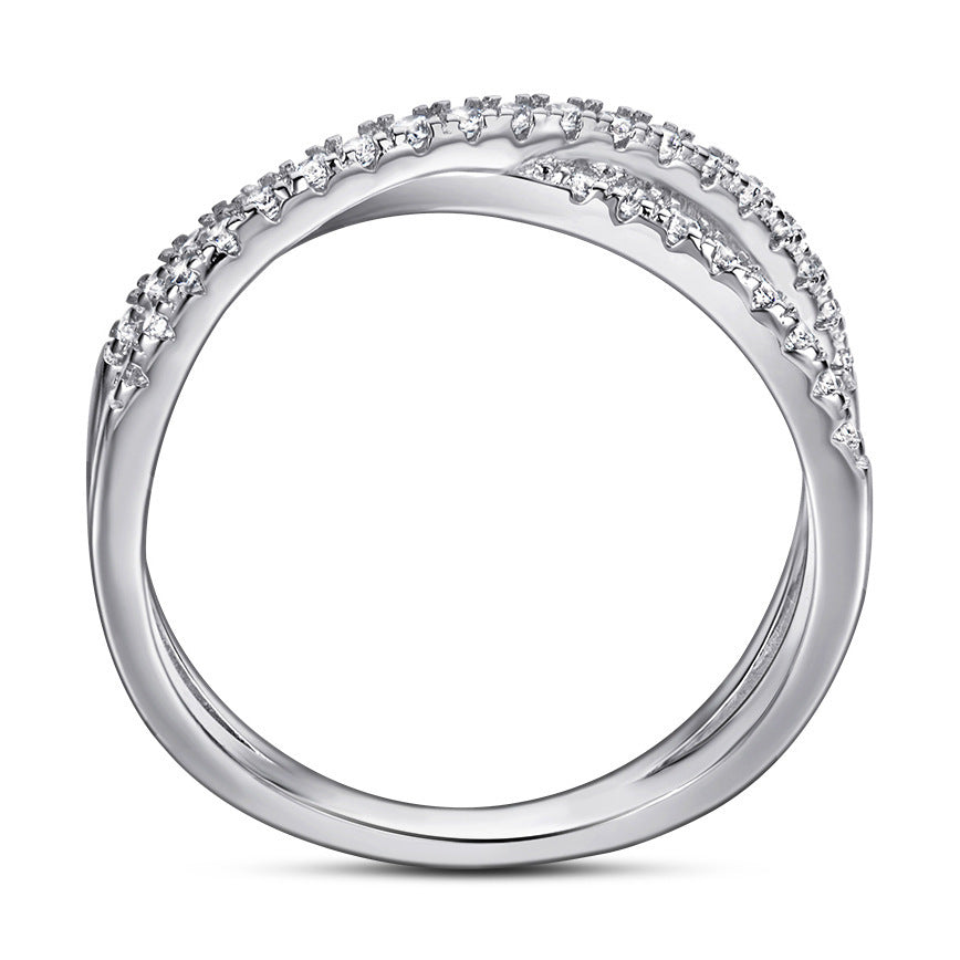 S925 Sterling Silver Ring For Women Affordable Luxury Fashion European And American