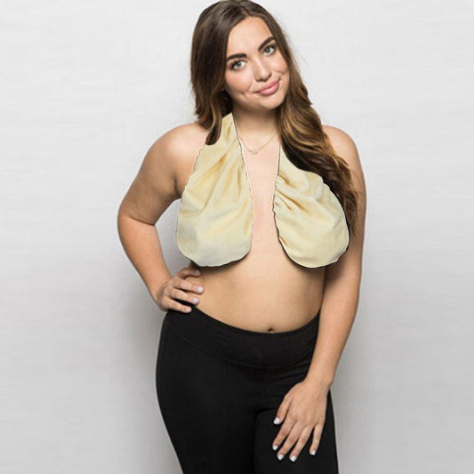 new Towel bra solid color backless underwear