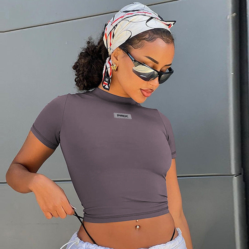 Women's Street Trendy Super Short Cropped Top