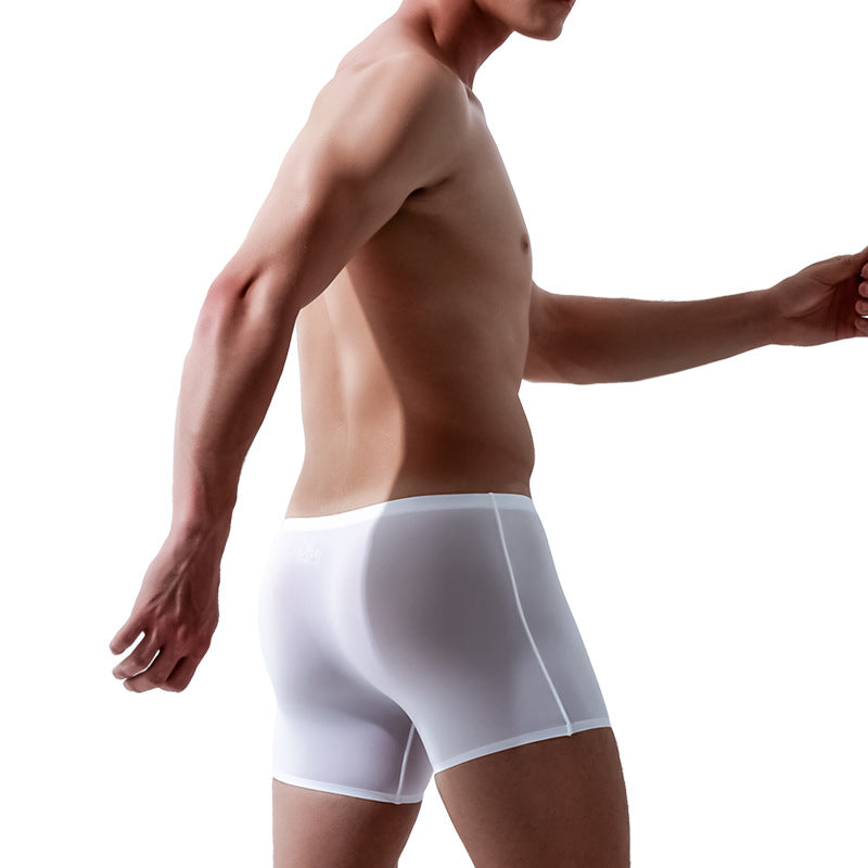 Summer Men's Underwear Breathable Underpants Men's Ice Silk Boxer