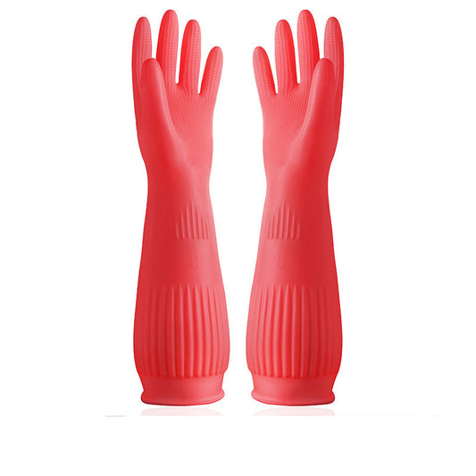Thick Rubber Plastic Waterproof Wear Resistant Gloves