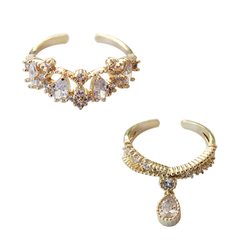 Zircon ring ring female