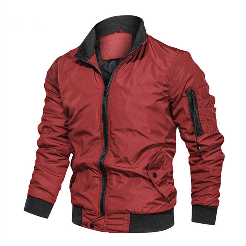 Autumn and winter men's military style military jacket