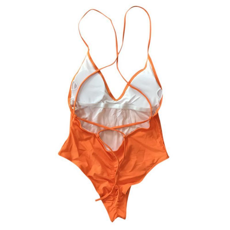 Bikini New Solid Color Siamese Swimwear Women Sexy Bikini Multicolor Swimwear