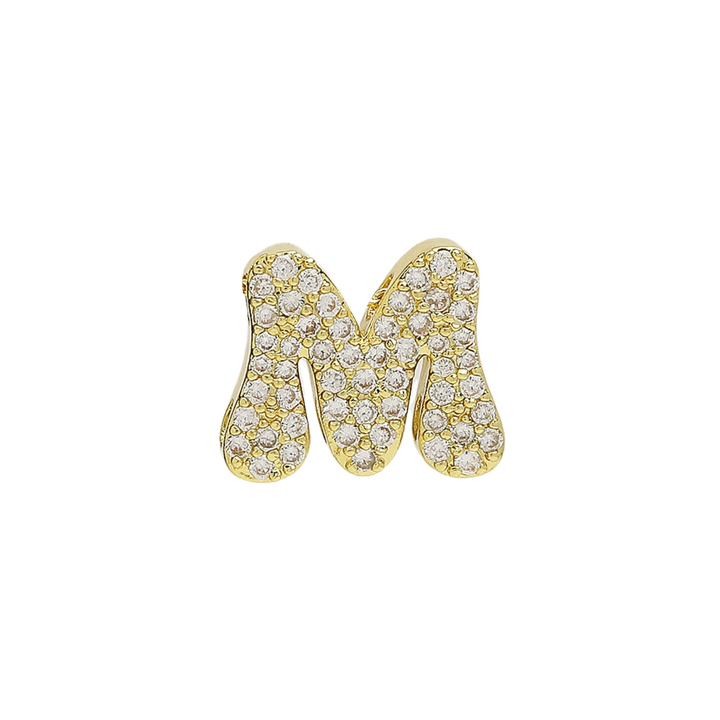 DIY Name Bracelet Necklace 26 English Letters Pendant Parts