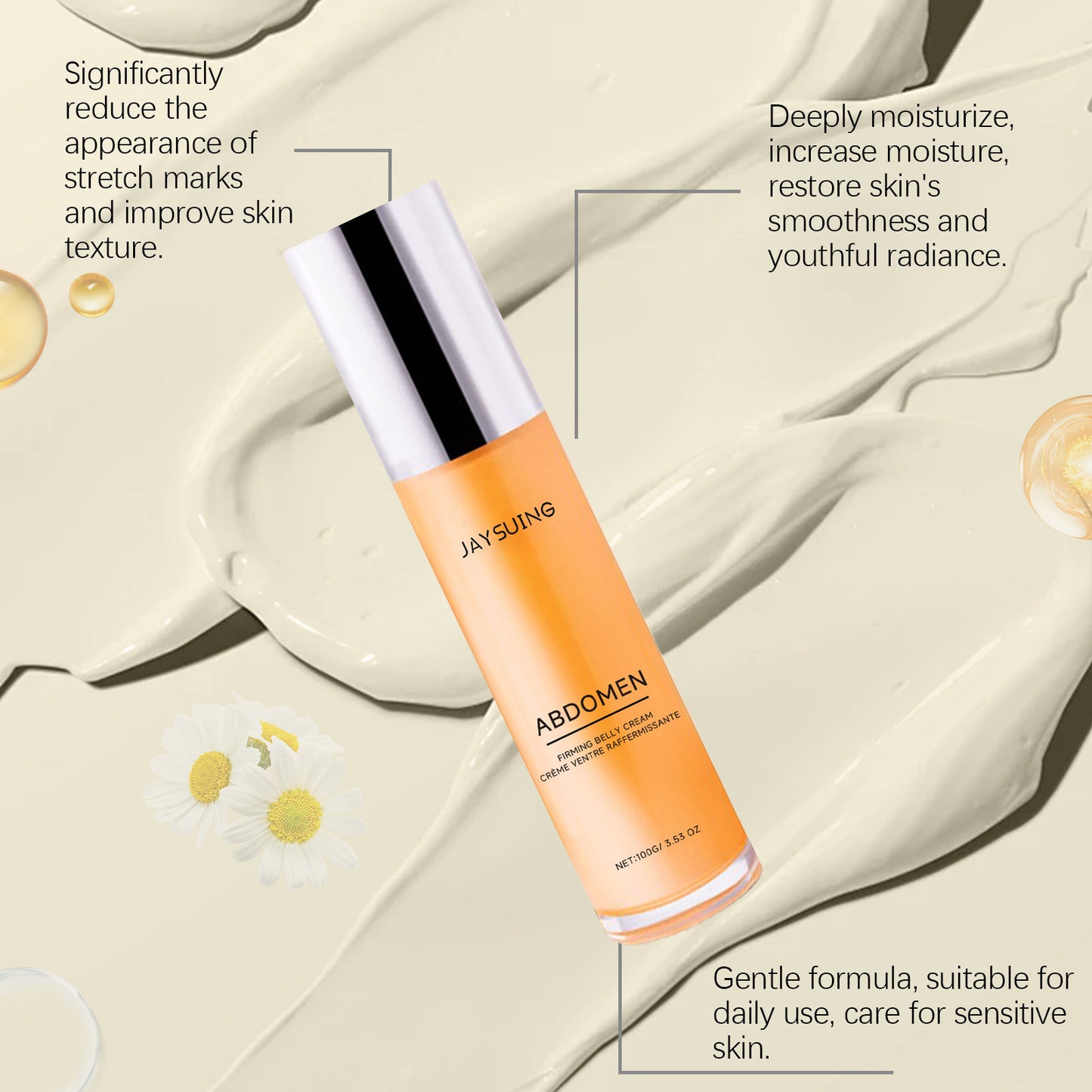 Gentle Repair Skin Postpartum Firming Belly Skin Body Neck Cream