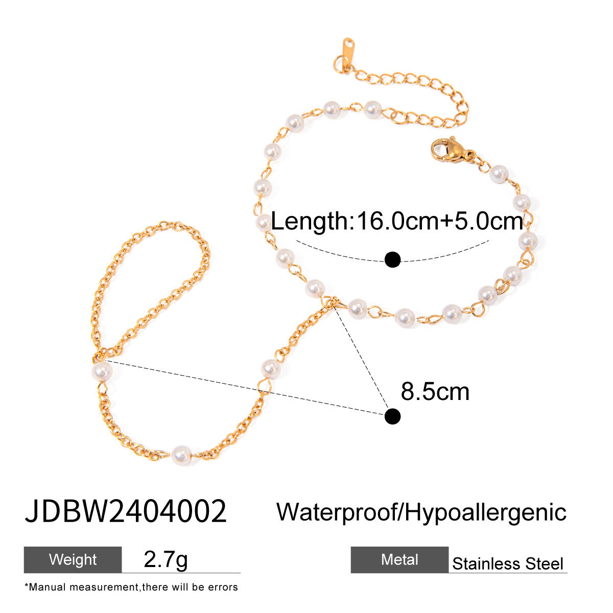 Stainless Steel Mitten-type Bracelet Female Special-interest Design