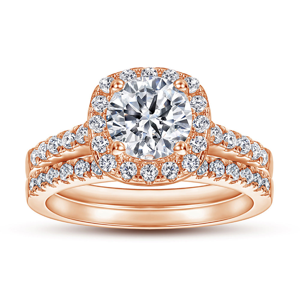 925 Sterling Silver Ring For Women Combination Sets