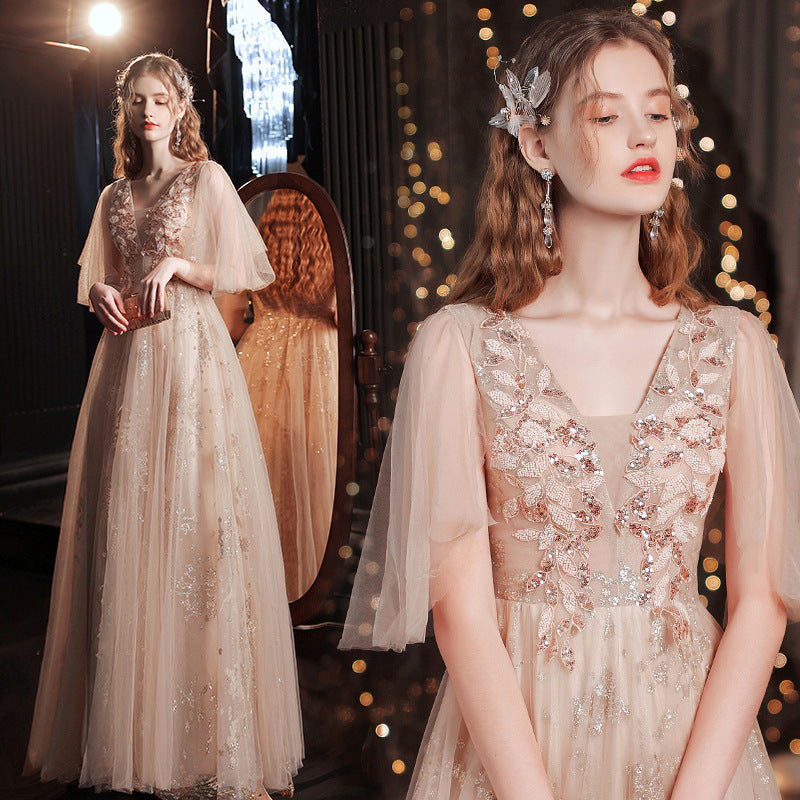 Women's Fashion Dinner Show Wedding Dress