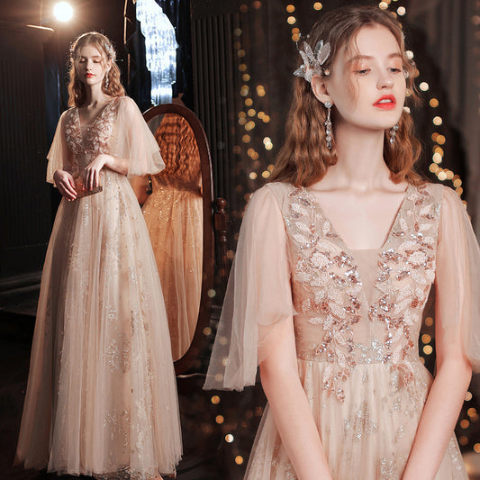 Women's Fashion Dinner Show Wedding Dress