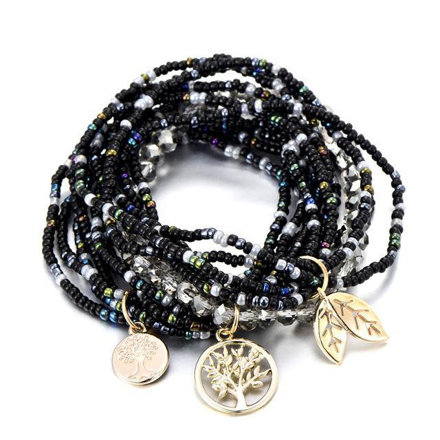 Multilayer Rice Bead Bracelet Bohemian Bracelet Bracelet