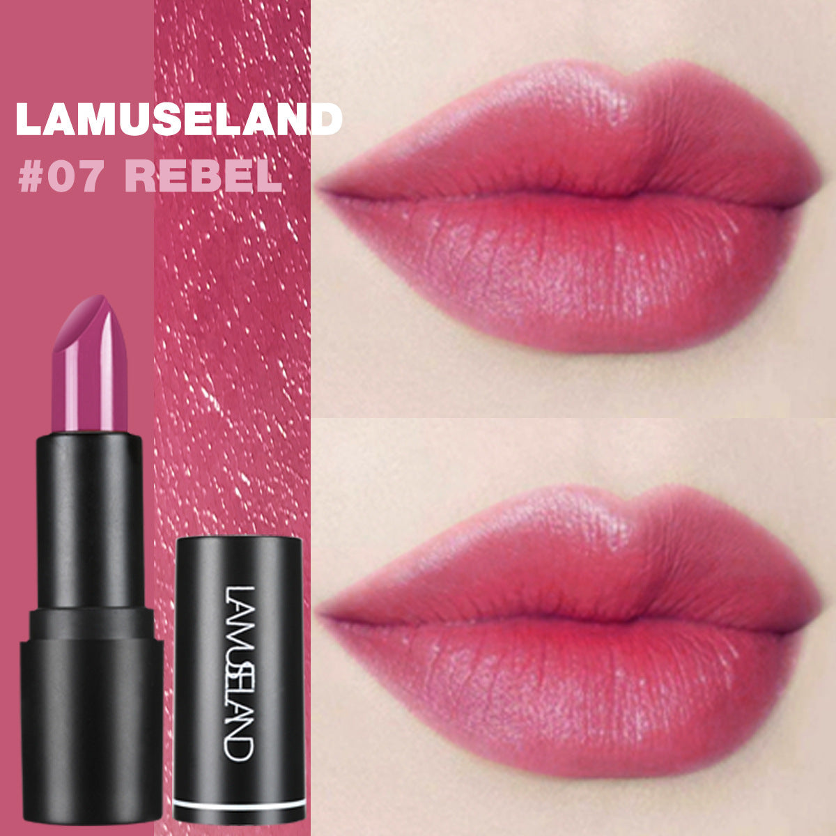 12-Color Moisturizing Velvet Lipstick