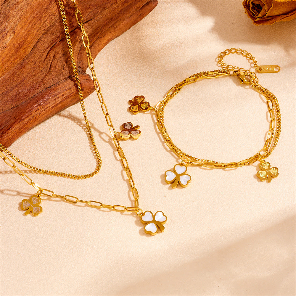 Love Classic Style Women's Bracelet Necklace