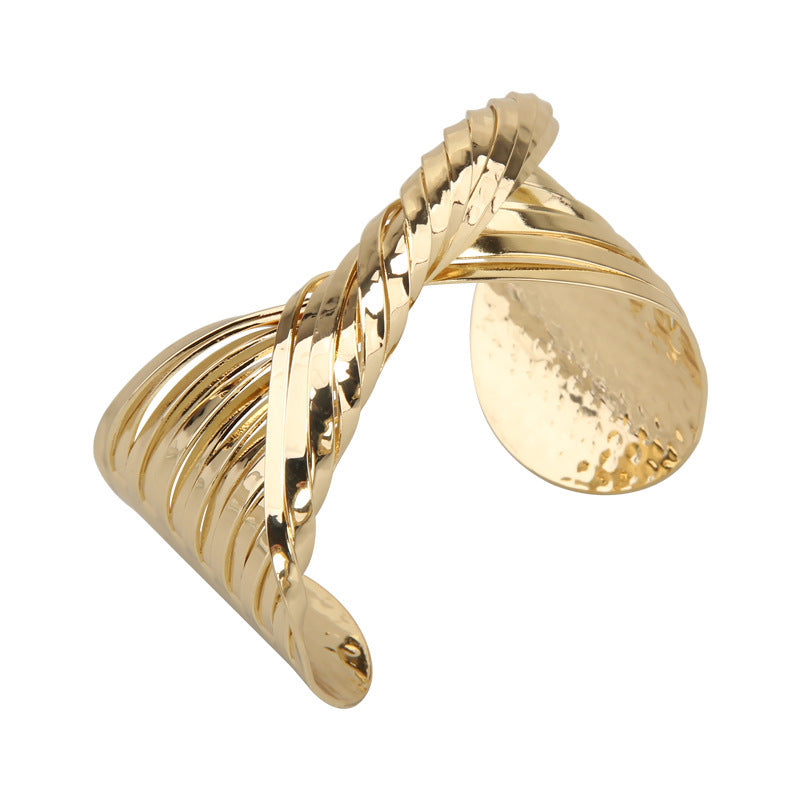 Adjustable Armband Metal Bracelet With Opening