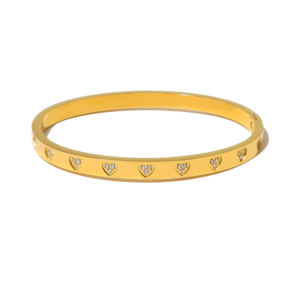 European And American Popular INS Style Heart Love Heart Bracelet