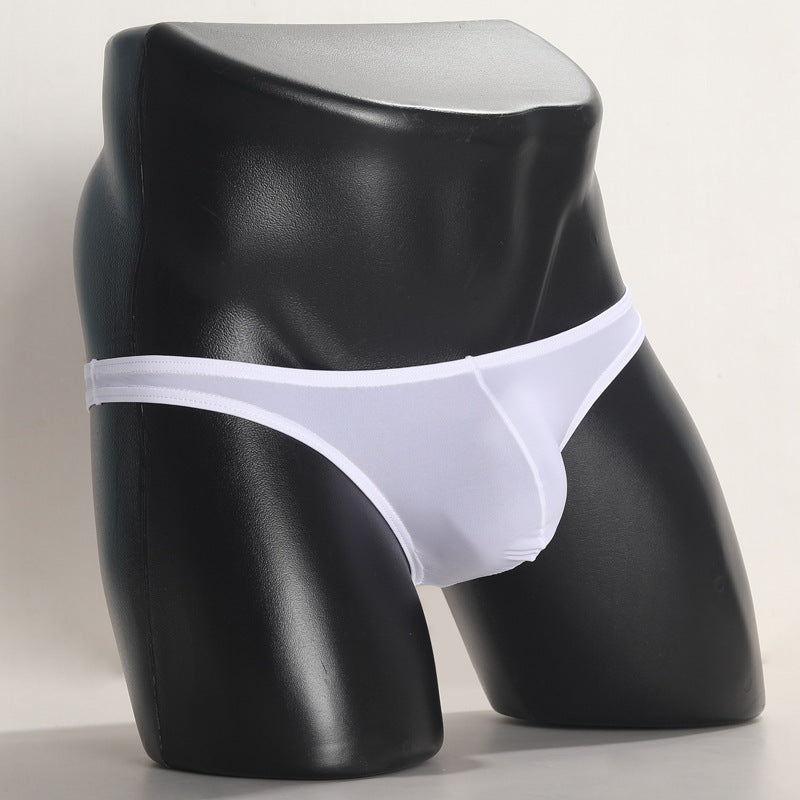 Ice Silk Summer Low Waist Men's Triangle Underwear