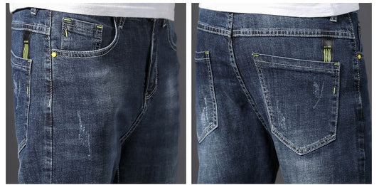 Nine Cent Jeans For Men Stretch And Trim
