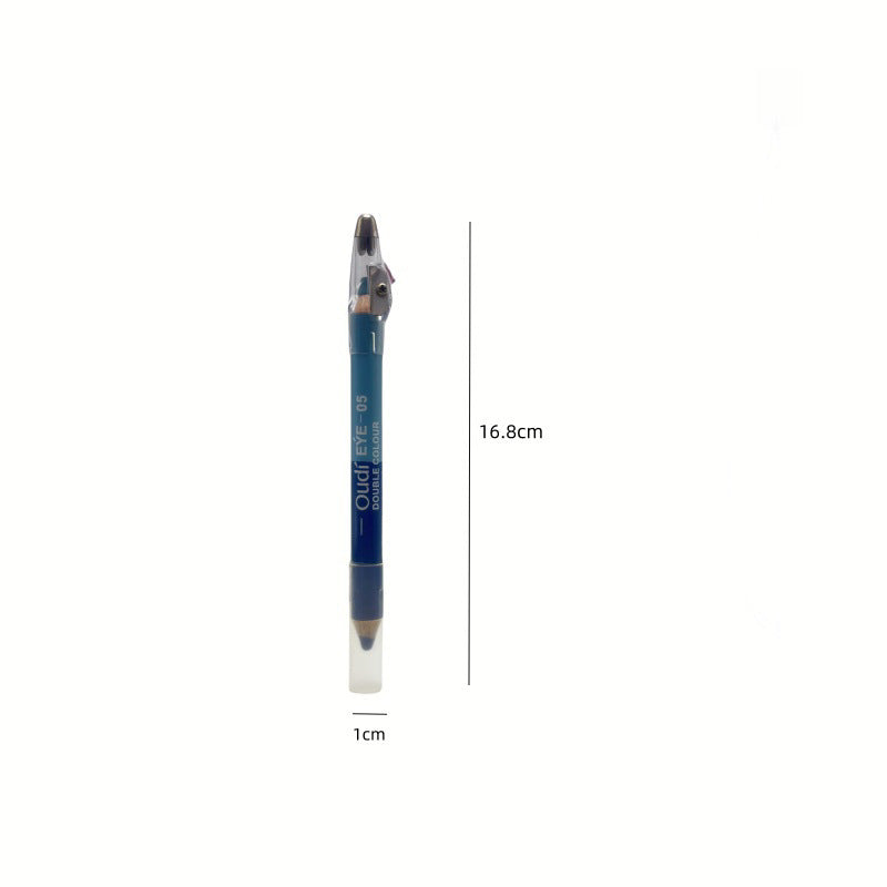 12 PCs Waterproof Not Smudge Double-headed Eyeliner