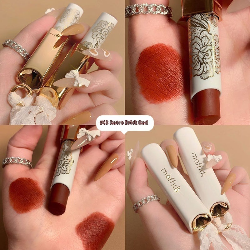 Lace Honey Long-lasting Light Mist Matte Finish Lipstick