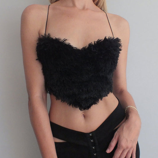 Vest Female Summer Hot Girl Fried Street Must-have Super Fairy Top