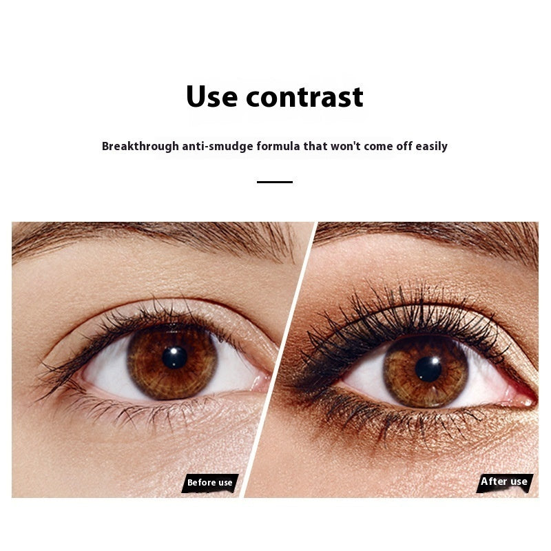 4d Long Thick Curling Waterproof And Durable Not Smudge Beauty Makeup Mascara