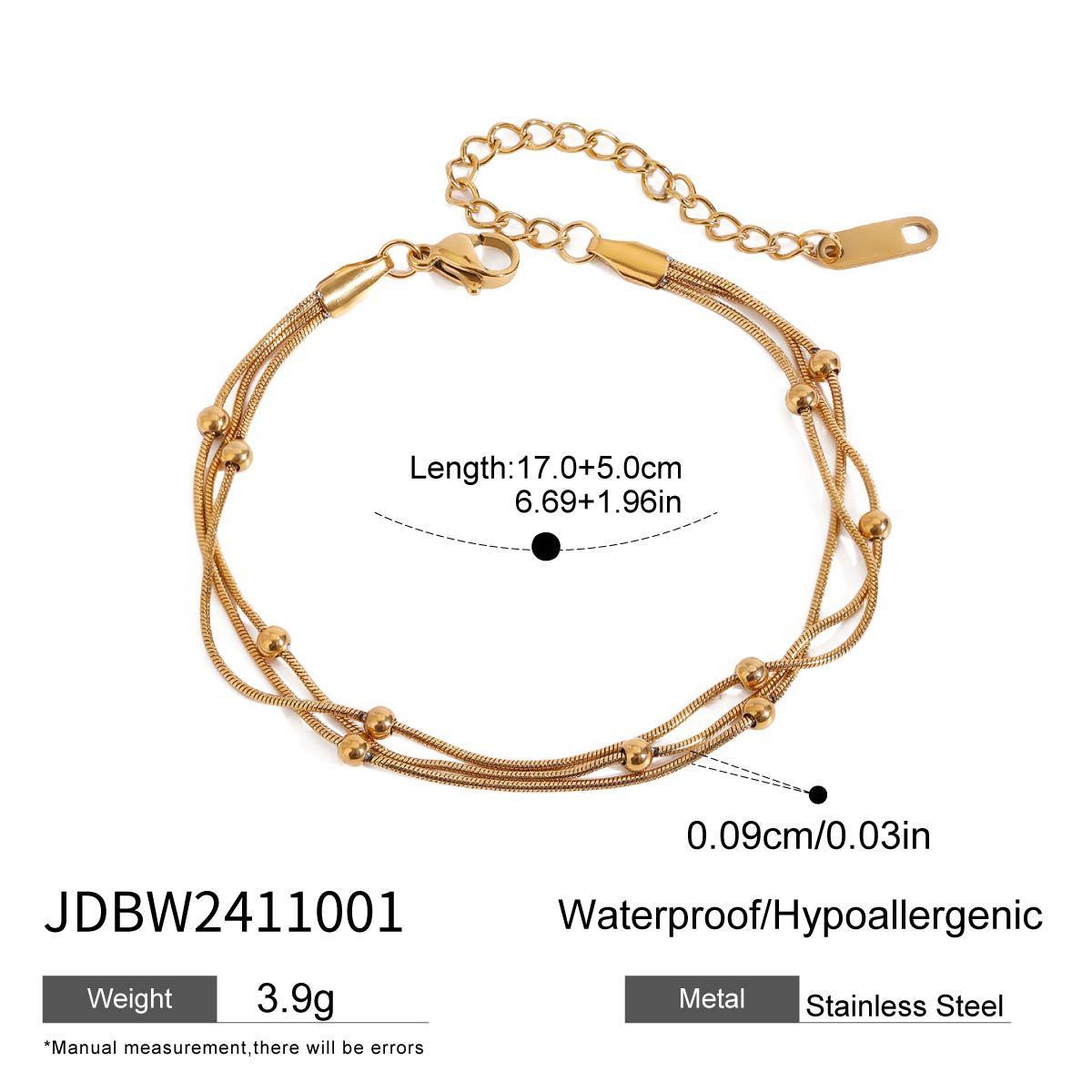 Stainless Steel Mitten-type Bracelet Female Special-interest Design