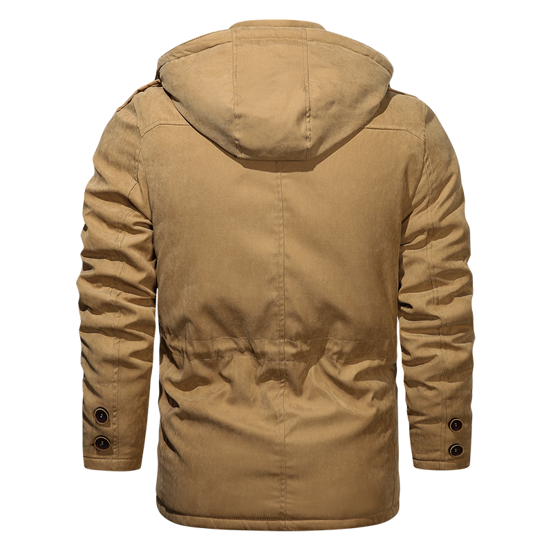 Winter Warm Thick Parkas Jacket Men Cotton Casual Parkas Jacket Coat Men Brand Loose Parkas