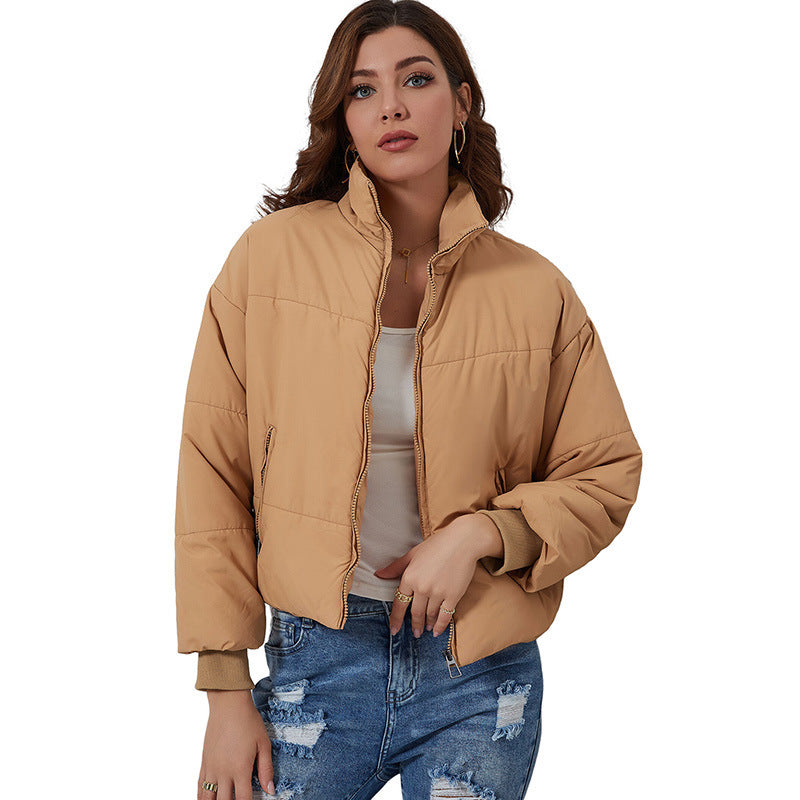 Lapel Warm Long Sleeves Coat For Women