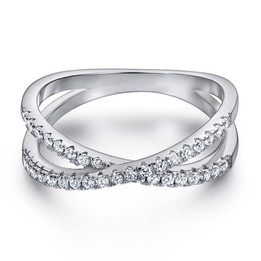 S925 Sterling Silver Ring For Women Affordable Luxury Fashion European And American
