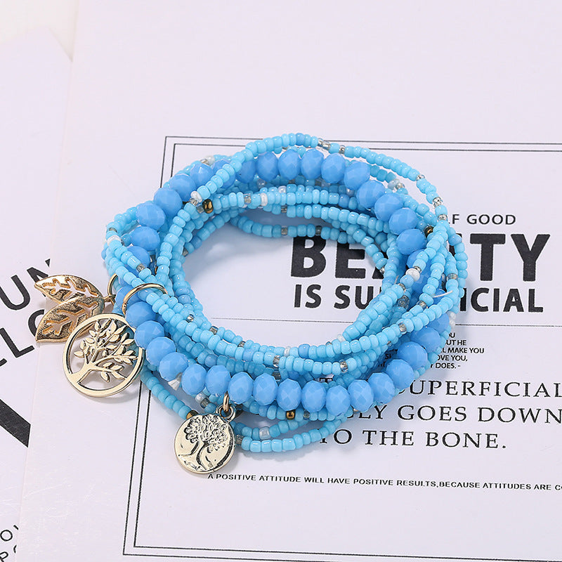 Multilayer Rice Bead Bracelet Bohemian Bracelet Bracelet