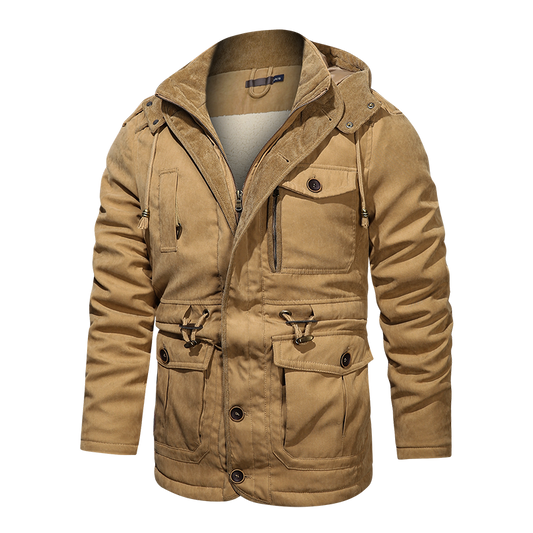 Winter Warm Thick Parkas Jacket Men Cotton Casual Parkas Jacket Coat Men Brand Loose Parkas
