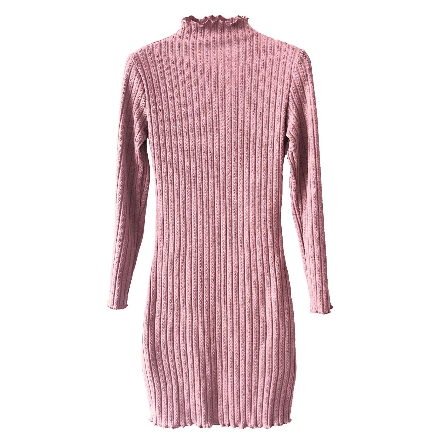 Knitted Long-sleeved Slim Sexy Lady Bag Hip