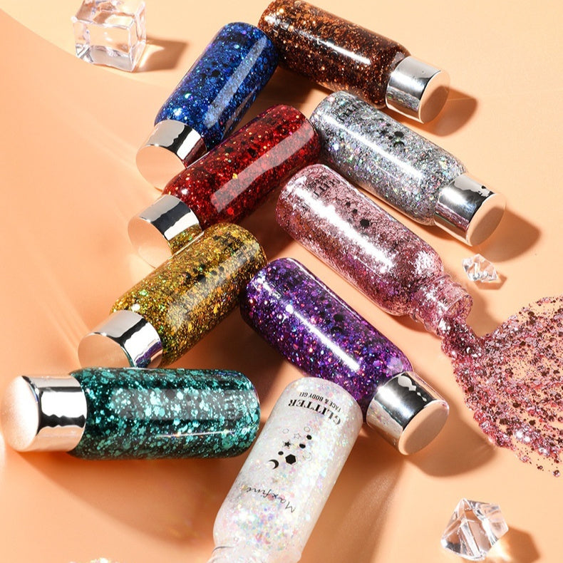 Sequin Gel Nightclub Liquid Eye Shadow Suit