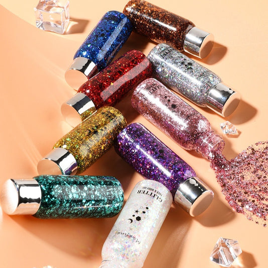 Sequin Gel Nightclub Liquid Eye Shadow Suit