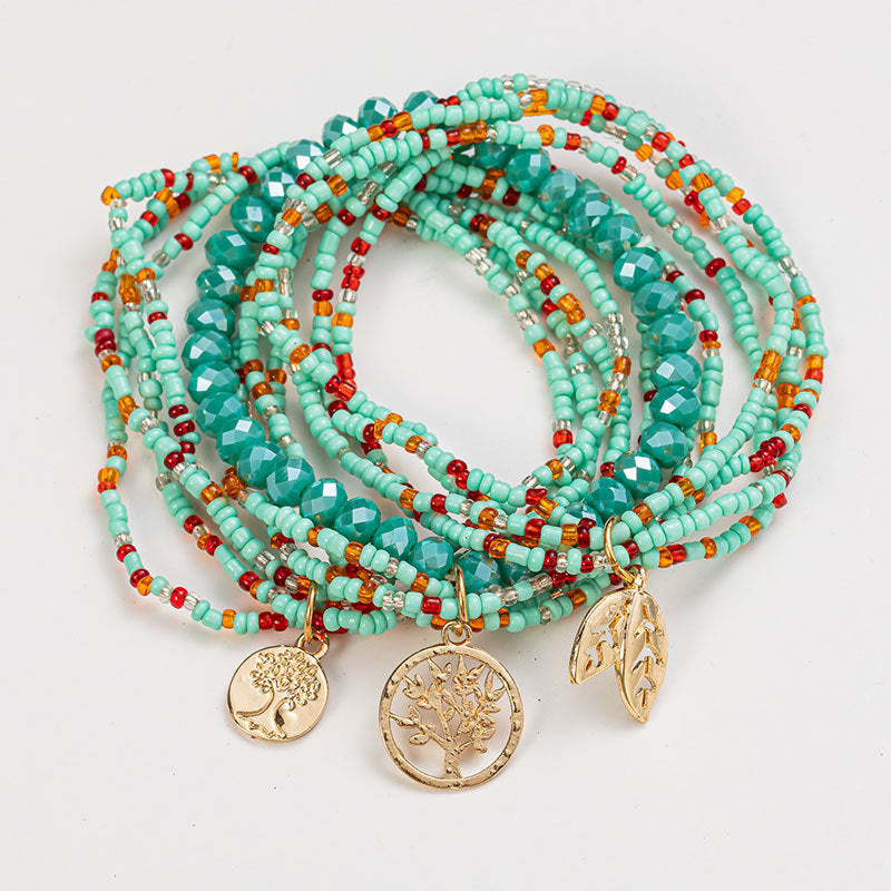Multilayer Rice Bead Bracelet Bohemian Bracelet Bracelet